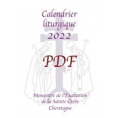 Calendrier liturgique 2022